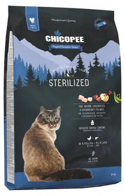 Productafbeelding van Chicopee Holistische Natuurlijn | Volwassen katten, gesteriliseerd | Droogvoer voor katten | Met gevogelte
