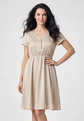 Produktbild von CHANCERY damen kleid - beige, XL