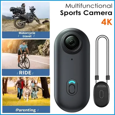 Produktbild von 4K FHD Outdoor-Sportkamera für Helm, Motorrad, Fahrrad, Sport, Mini-Filmaufnahmen, Fahrrad-Action-Bodycam und Videoaufzeichnung