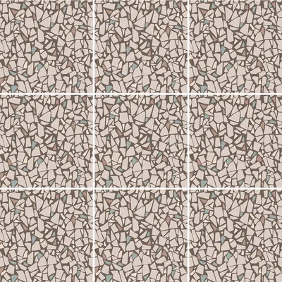 Produktbild von Selbstklebende Fliesenaufkleber für Küche und Bad – 9 TERRAZZO LUSSURGIU Fliesenaufkleber – 9 Aufkleber 10 x 10 cm