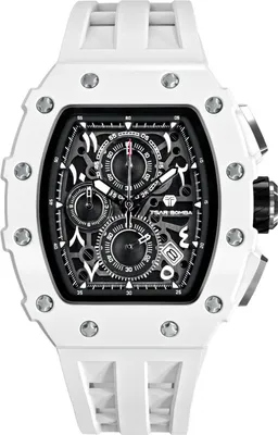Image de Tsar Bomba TB8204QA-01 Montre pour homme Elementar Chronograph 44mm 5ATM