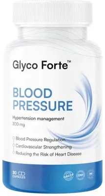 Produktbild von Blood Pressure Glyco Forte Kapseln N30 – Unterstützung für Blutdruck & Gefäßgesundheit