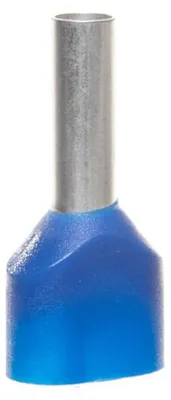 Imagen del producto de Conector de cable de doble aislamiento /azul/ TV 2,5-10 /100 unidades/
