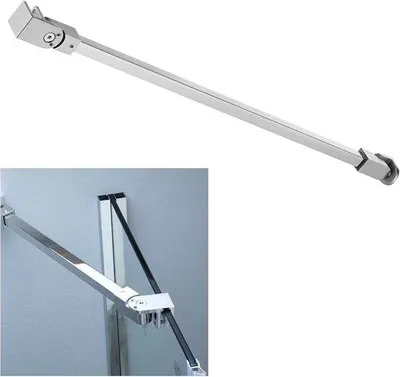 Produktbild von Famanu Stabilisierungsstange für Duschwand - 50 cm, Edelstahl