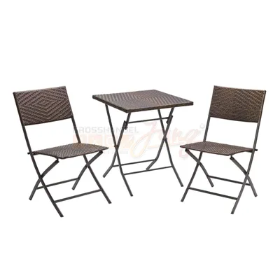 Produktbild von Balkonset Springfield 3tlg. Polyrattan Garnitur