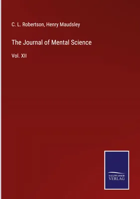 Obrázok produktu pre The Journal of Mental Science