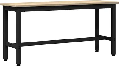 Zdjęcie produktu dla vidaXL Ława do jadalni dąb sonoma 100 x 32,5 x 48,5 cm