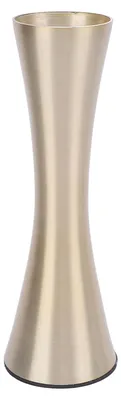 Immagine prodotto di Vaso da fiori alto e slanciato, elegante decorazione dorata in metallo per tavoli da cerimonia, decorazione per la casa, camera da letto, soggiorno, ufficio