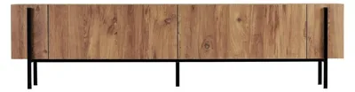 Produktbild von CALICOSY - TV-Möbel mit 2 Klapptüren und Metallfüßen, L180 cm - ATLAS