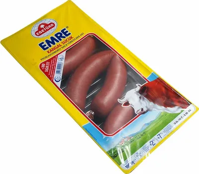 Produktbild von Egetürk Knoblauchwurst  - 1000 gr / 100% Rindfleisch / Kangal Sucuk