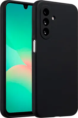 Immagine prodotto di Custodia in silicone liquido Accezz per Samsung Galaxy A26 - Nero