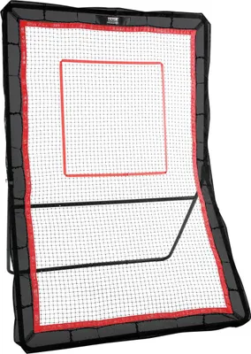 Produktbild von Lacrosse-Rebounder für den Garten, 5 x 7 ft Volleyball-Rückprallnetz, Pitchback Throwback Baseball-Softball-Rücklauf-Trainingswand, verstellbare Winkel-Schießübungswand mit Zielscheibe