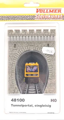 Produktbild von Vollmer 48100 Tunnelportal, eingleisig Spur H0 in
