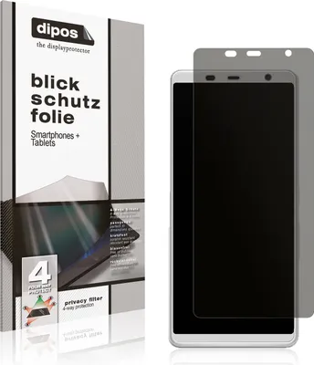 Produktbild von Schutzfolie für Fujitsu Arrows Be F-02L mit Sichtschutz Blickschutz Folie