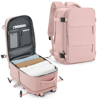 Imagen del producto de Maleta de viaje impermeable de gran tamaño con compartimento para portátil
