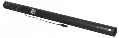 Obrázek produktu pro Showgear Elektrický konfetový kanón Pro 80 cm, červený/žlutý/zelený, nehořlavý a biologicky odbouratelný