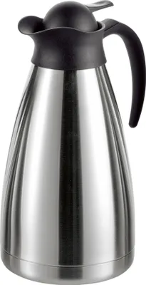 Produktbild von Esmeyer Isolierkanne THERMOART, Inhalt: 1 Liter, Unzerbrechlicher Edelstahleinsatz, Einhandbedienung,, 290-070