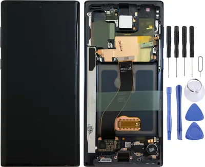 Produktbild von Samsung LCD displej Kompletná jednotka pre Galaxy Note 10 N970F GH82-20818A Black