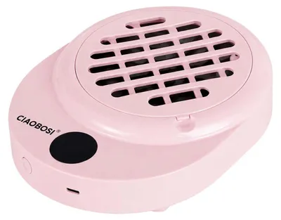 Immagine prodotto di Avizar, aspiratore per polvere di limatura di unghie con filtro magnetico da 5W, colore rosa
