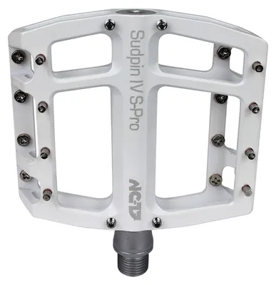 Produktbild von NC-17 Plattformpedal Sudpin IV S-Pro CNC, Alu, Präzisionslager, weiss