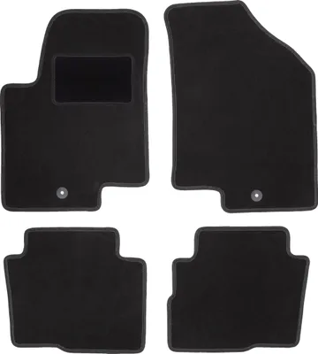 Produktbild von Schwarze Veloursmatten für: Kia Soul I Crossover (2009-2013)