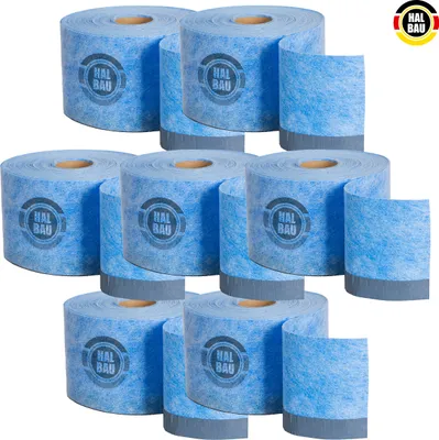 Produktbild von Wannendichtband 175m Badewanne Dichtband mit Butylklebstreifen Duschwanneband Halbau HN05