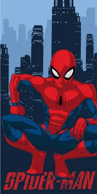 Immagine prodotto di Spiderman Telo mare New York 70 x 140 cm Cotone