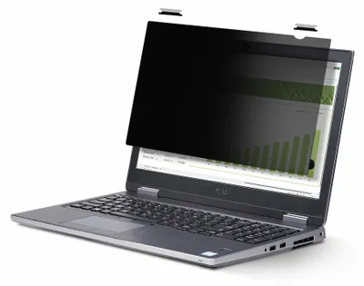 Immagine prodotto di StarTech.com 15,6 pollici 16:9 Touch Privacy Screen, filtro antiriflesso per luce blu, protezione dello schermo del monitor del computer portatile, +/- 30 gradi. Angolo di visione, Flip-Up - Filtro privacy per notebook (orizzontale)