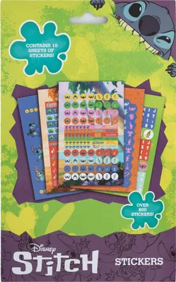 Immagine prodotto di Lilo & Stitch - Adesivi 800 pezzi TA13099 (taglia unica) (colorati)