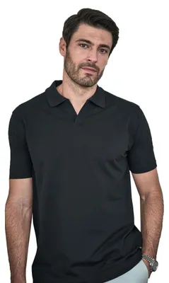 Obrázek produktu pro Tee Jays – pánské polo tričko s výstřihem do V FK1349 (XL) (černé)
