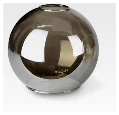 Produktbild von Ersatzglas Kugel - Rund Lampenschirm Chrome Ø 15 cm für E27 Fassung Öffnung 42 mm