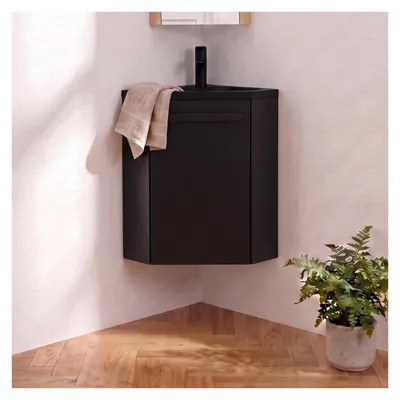 Produktbild von SKINO Eckwaschtischunterschrank