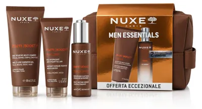 Productafbeelding van Nuxe Men Le Parfum Eau de Parfum 50 ml + Verzorgingsset voor huid en haar 200 ml + Toiletartikelenetui (voor mannen)