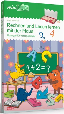 Produktbild von LÜK mini-Set Rechnen und Lesen lernen mit der Maus