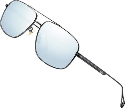 Zdjęcie produktu dla ATTCL Spolaryzowane okulary przeciwsłoneczne vintage aviator UV400