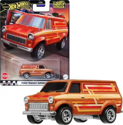 Produktbild von Hot Wheels Boulevard Autko Ford Transit Supervan HRT76