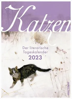 Produktbild von Katzen. Der literarische Tageskalender 2023