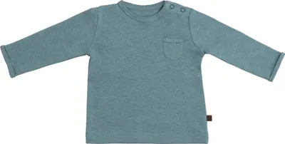 Produktbild von Baby's Only Baby Pullover Melange - Stonegreen - 56 - 100% Baumwolle