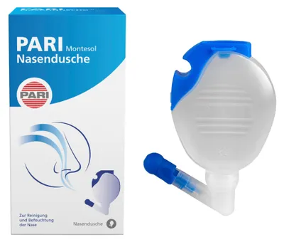 Produktbild von PARI Montesol Nasendusche Erwachsene und Kinder ab 4 Jahren – Zur Reinigung und Befeuchtung der Nase mit Nasenspülung