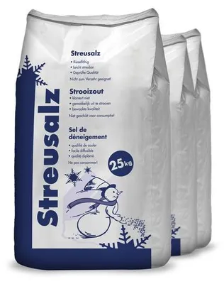 Produktbild von Hamann Streusalz 75 kg (3 x 25 kg)