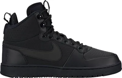 Productafbeelding van Nike Court Borough Mid Winter Sneakers - Maat 44 - Mannen - zwart