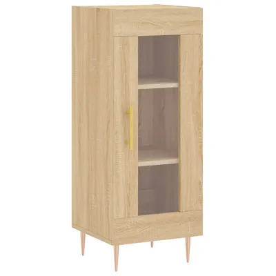 Zdjęcie produktu dla Szafka, dąb sonoma, 34,5x34x90 cm, materiał drewnopochodny