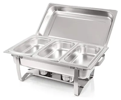 Produktbild von Buffetwärmer 3x GN1/3 mit Deckel, 60x37x29cm