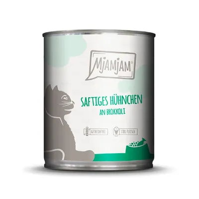 Obrázok produktu pre Mjamjam 800gx6 šťavnaté kuracie mäso a brokolica