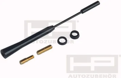 Image de Tige d'antenne de toit aluminium noir 60.228