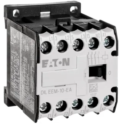 Immagine prodotto di Interruttore magnetotermico 6A, 3 poli, 230V AC, modello DILEEM-10-EA (230V 50Hz, 240V 60Hz), codice prodotto 189979