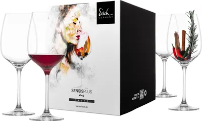 Obrázok produktu pre Sada 4 pohárov EISCH Bordeaux, objem 500 ml, priemer 21 mm, v darčekovej krabičke SUPERIOR SENSISPLUS, kód 25006021/180511