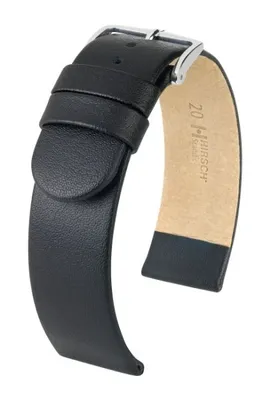 Produktbild von Hirsch Uhrenarmband Scandic L schwarz 18,2 mm