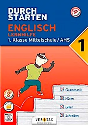 Produktbild von Durchstarten 1. Klasse - Englisch AHS/ BHS - Lernhilfe