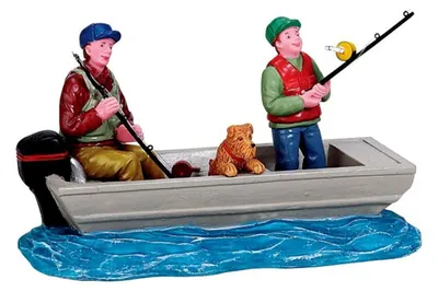 Productafbeelding van Kerstfiguur Family fishing trip LEMAX